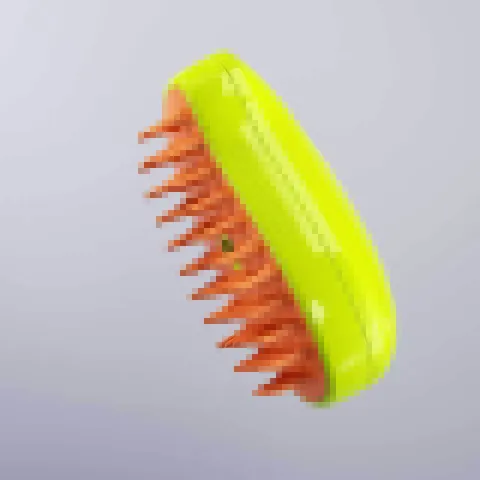Electric Pet Spray Massage Comb Mango Shaped Dog Cat Deshedding Brush USB Rechargeable Grooming Tool For Hair Removal