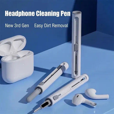 Multifunctional Bluetooth Earphone Cleaning Pen Portable Electronic Cleaning Tool For Earbud Phone Computer Keyboard