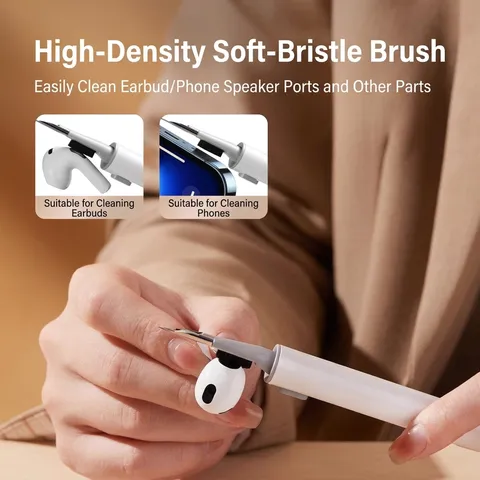 Multifunctional Bluetooth Earphone Cleaning Pen Portable Electronic Cleaning Tool For Earbud Phone Computer Keyboard