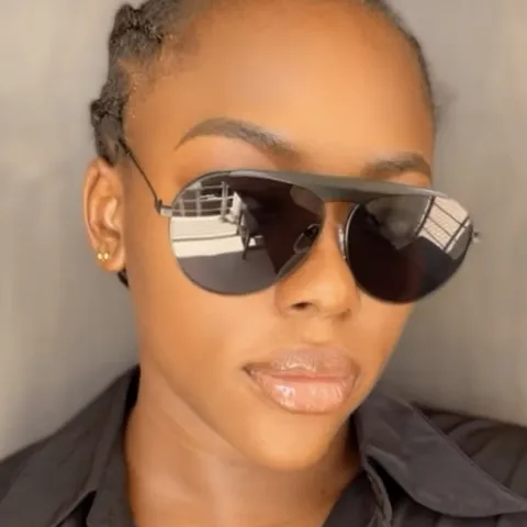 Dames High-End Aviator Zonnebril Metaal PC Frame Getinte Glazen 2025 Mode Street Photography Rijden Brillen