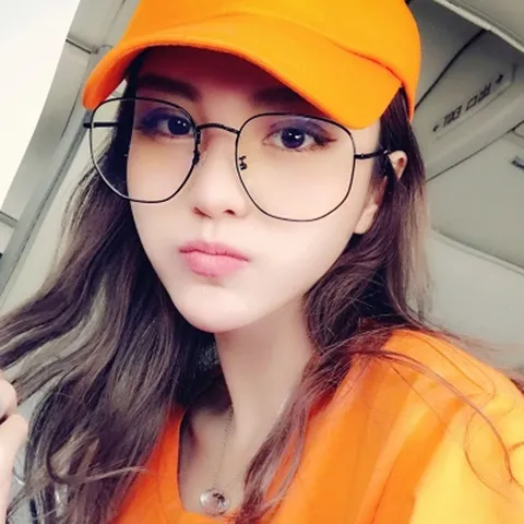 Vintage Polygon Metal Eyeglasses Frame For Men Women Harajuku Style Small Square Optical Glasses Retro Fashion Clear Lens Eyewear 3548