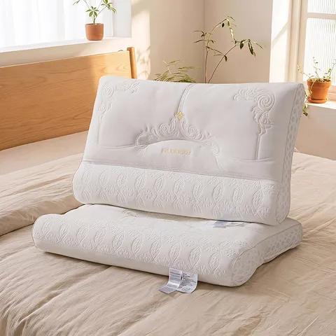 Εργονομικό Μαξιλάρι Προστασίας Αυχένα Lyocell Tencel Αναπνεύσιμο Τρισδιάστατο Μαξιλάρι Κρεβατιού Για Ύπνο Ξενοδοχείο Σπίτι Κλινοσκεπάσματα Ενηλίκων Φροντίδα Αυχένα