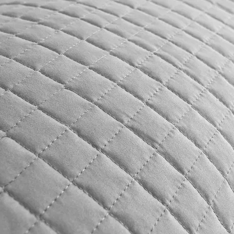 Modern Minimalist Quilted Polyester Pillow Protector White Grey Anti-Sweat Breathable Home Bedroom Bedding Cushion Shield