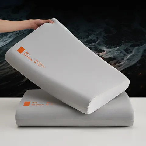 Almohada de Espuma Viscoelástica de Base Biológica Rebote Lento Almohada Ortopédica Soporte para Cuello Almohada Cervical K8