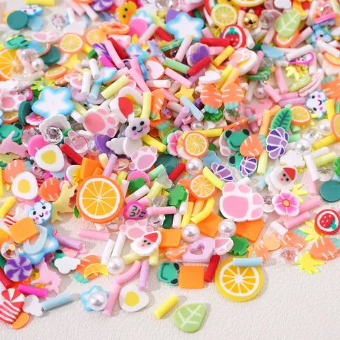Mixed Polymer Clay Slices Sequins Set For DIY Handmade Craft Nail Art Mobile Phone Case Decoration Accessories Material Pack