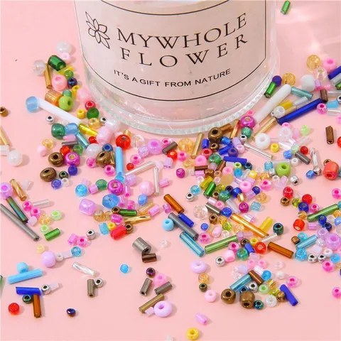 Mixed Glass Seed Beads And Bugle Beads DIY Handmade Loose Beads For Necklace Bracelet Making Jewelry Accessories Material 30g