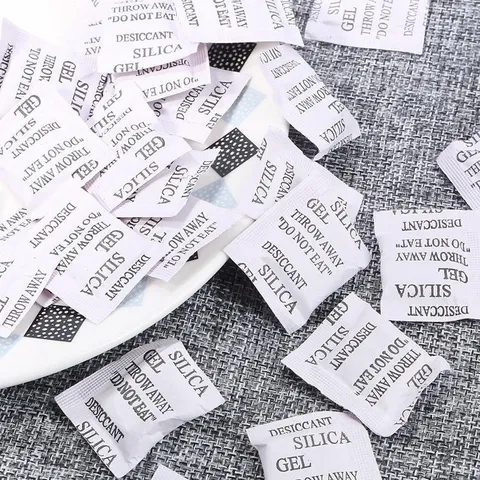 Silica Gel Desiccant Packets Moisture Absorber Dehumidifier For Clothes Bags Jewelry DIY Accessories Storage White Silica Gel Bags