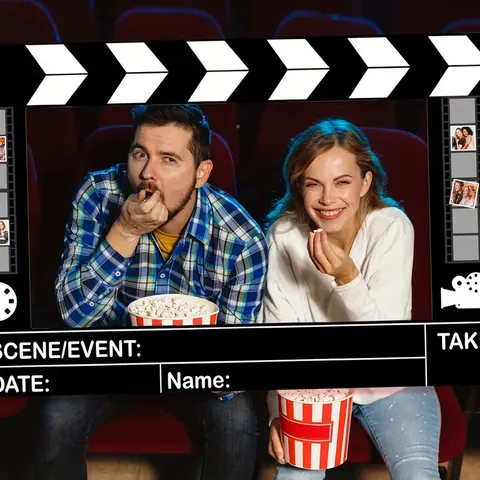 Filmklappe Fotobox Hintergrund Kino Thema Fotografie Hintergrund Für Party Event Dekorationen Requisiten Zubehör