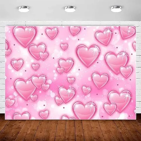 Y2K Retro 2000s Theme Photography Background Cloth Purple Pink Checkered Printed Polyester Millennium Party Decoration Banner Tapestry