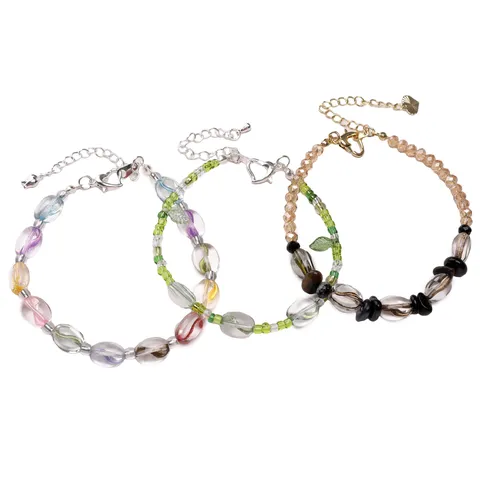 Glass Coffee Bean Beads Lampwork Beads For DIY Jewelry Making Bracelet Necklace Phone Chain Accessories Pieces Pack