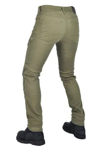 Men Retro Slim Fit Motorcycle Jeans Outdoor Cargo Riding Pants With CE Protective Gear Wear Resistant Cycling Trousers