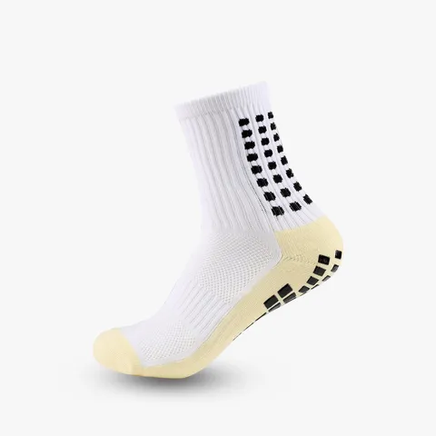 Unisex Antislip Voetbalsokken Middelhoog Ademend Polyester Grip Sokken Voor Hardlopen Voetbal Training Yoga Sport Sokken