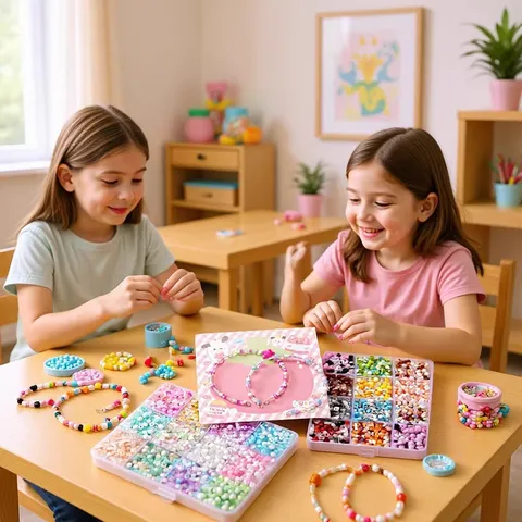 DIY Glass Seed Beads Set Jewelry Making Kit Colorful Beads For Bracelet Necklace Handmade Craft Beads Set With Storage Box