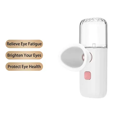 Portable Nano Mist Eye Sprayer USB Rechargeable Eye Moisturizing Device For Dry Eyes Relief Fatigue Cold Spray Beauty Instrument