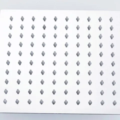 Stainless Steel Rainfall Shower Head Ultra Thin High Pressure Square Round Top Spray Showerhead With Extension Arm Bathroom Accessories