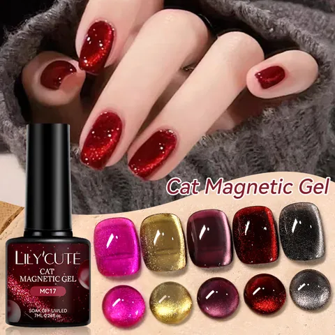 Kattenoog Magnetische Nagel Gellak Glitter Soak Off UV LED Nagellak Voor Professionele Salon DIY Manicure Nagelkunst Decoratie