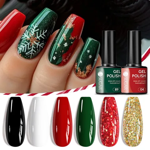 Vernis Semi-permanent Professionnel UR SUGAR Soak Off Durcissement Lampe UV LED Vernis Longue Durée Couleurs à la Mode