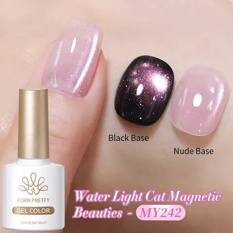 Esmalte de Uñas en Gel Magnético Ojo de Gato Cielo Estrellado Brillo Purpurina Soak Off UV LED Nail Art Gel Para Manicura Profesional