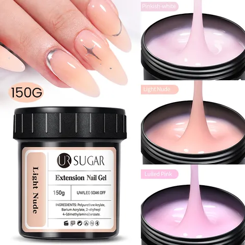 UR SUGAR Grande Capacité Gel d'Extension d'Ongles UV LED Soak Off Builder Gel Professionnel Salon Nail Art Gel de Renforcement