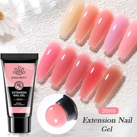 Quick Building Nail Extension Gel Solid UV LED Gel For Manicure Professional Nail Art Salon Tools Poly Builder Gel