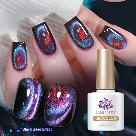 BORN PRETTY 9D Cat Eye Nail Gel Polish Magic Polaris Galaxy Magnetic Gel 10ml Soak Off UV LED Varnish Women Nail Art