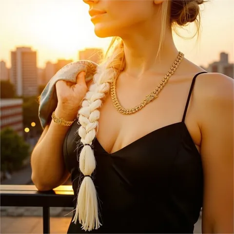 Hip Hop Iced Out Rhinestone Cuban Link Chain Necklace Unisex Gold Silver Plated Zinc Alloy Rap Streetwear Jewelry Gift