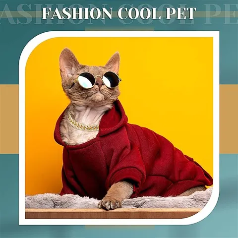 Hip Hop Haustier Panzerkette Halskette Strass Hundehalsband Legierung Gold Metall Trendiges Zubehör Für Hunde Katzen