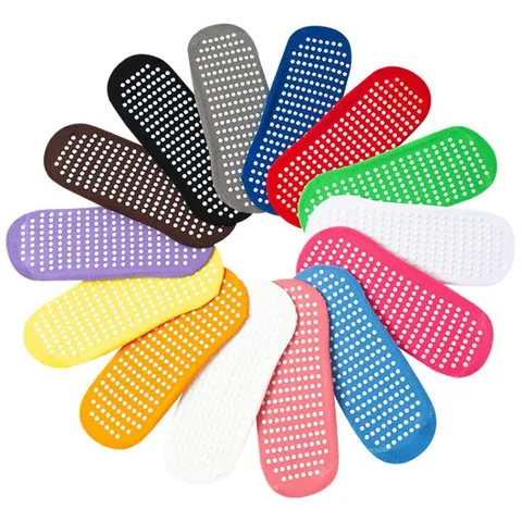 Calcetines de Yoga Antideslizantes para Hombre Mujer Calcetines con Agarre Calcetines de Trampolín Antideslizantes Calcetines de Suelo Interior
