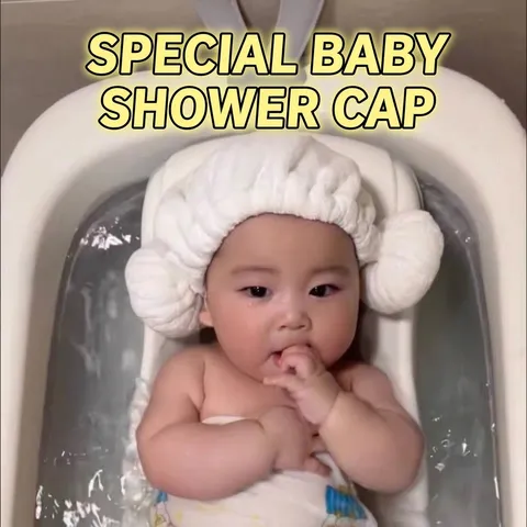 Niedliche Schafhorn Baby Haartrocknungskappe Super Saugfähig Schnell Trocknend Weiches Korallenfleece Säugling Badehandtuch Kappe