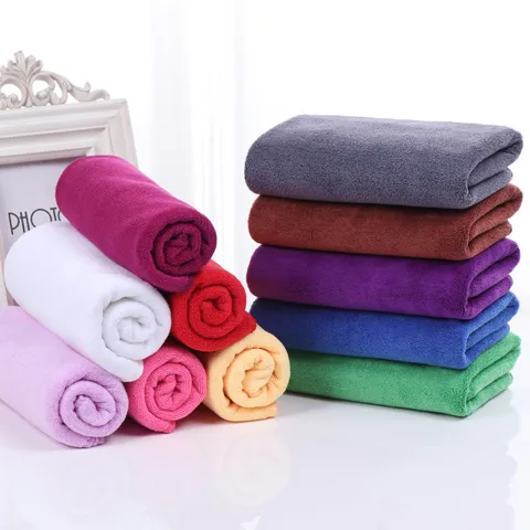 Thickened Microfiber Cleaning Cloth Absorbent Lint-free Towel For Home Office Kitchen Cleaning 30x70cm Multipurpose Rag