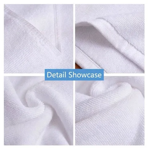 White Hotel Washcloths Pack 100% Cotton Thickened Small Square Towels Highly Absorbent Face Cleaning Hand Towels For Bathroom Beauty Salon