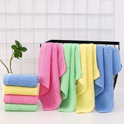 Chiffon à Vaisselle en Fil de Coton Résistant à l'Huile pour Nettoyage Cuisine Serviette Très Absorbante Réutilisable pour Pot Bol