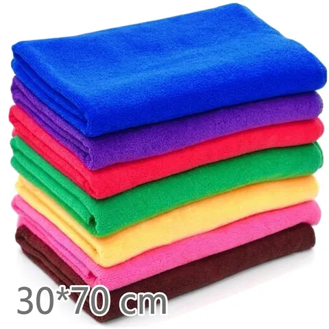 Microfiber Cleaning Towel High Absorbent Car Wash Cloth For Kitchen Bathroom Quick Dry Soft Reusable Polishing Dusting Towel
