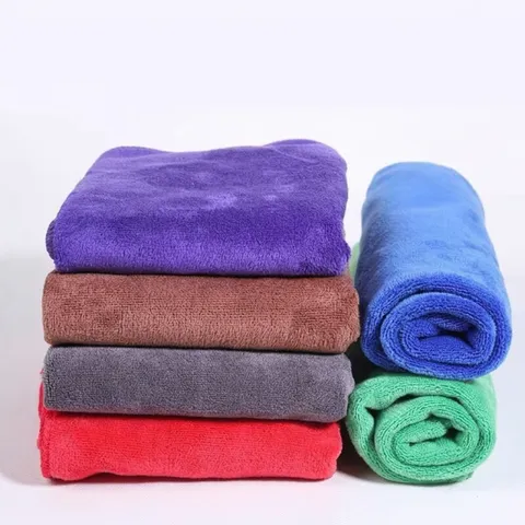 Thickened Microfiber Car Wash Towel Highly Absorbent Cleaning Cloth For Car Detailing Household Kitchen Wiping Towel No Linting Multipurpose Rag