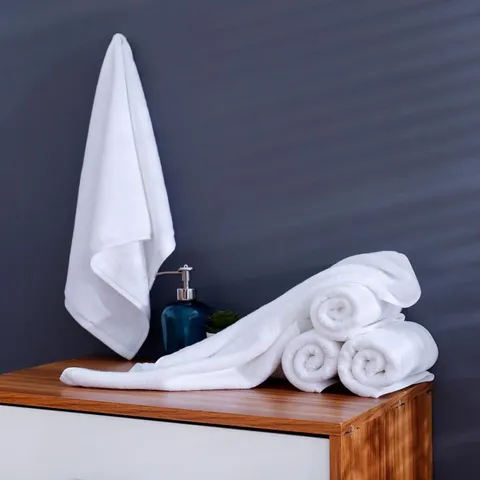 White Disposable Pure Cotton Small Towel Thickened Hotel Salon Commercial Face Towel High Absorbent Soft Cleaning Towels