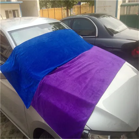 Panno Asciugatura Auto in Microfibra Altamente Assorbente Spesso Morbido Senza Pelucchi per Lavaggio Dettaglio Auto