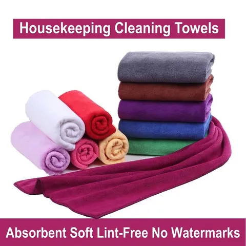 Microfiber Cleaning Cloth Absorbent Thickened Kitchen Towel For Furniture Glass Floor Multi Purpose Reusable Household Dusting Rag