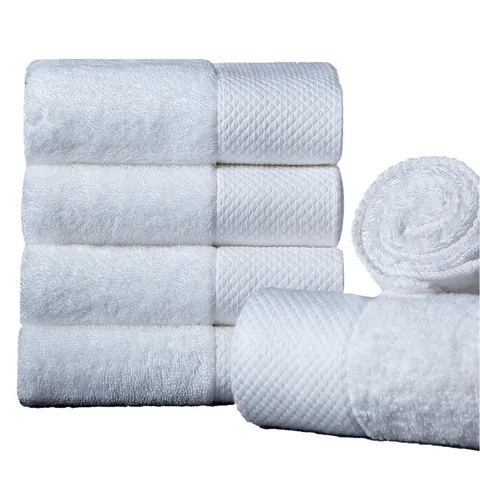 Luxus Weißes Hotel Badetuch Weich Saugfähig Gekämmte Baumwolle Gesicht Handtücher Für Badezimmer Dusche Universelle Verwendung