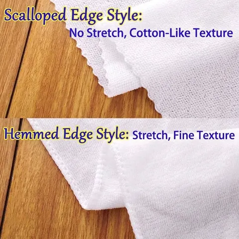 Disposable White Microfiber Towels High Absorbency Face Bath Towel For Hotel Salon Spa Cleaning Small Large Hand Towels
