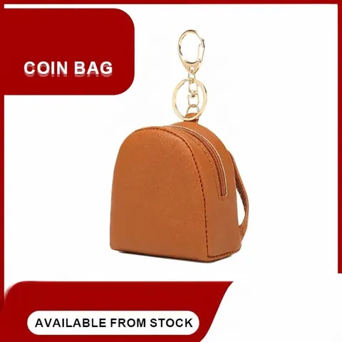 Mini Schelp Münztasje Schattig PU Leer Sleutelhanger Kleine Tas Draagbare Koptelefoon Opbergtas Hanger