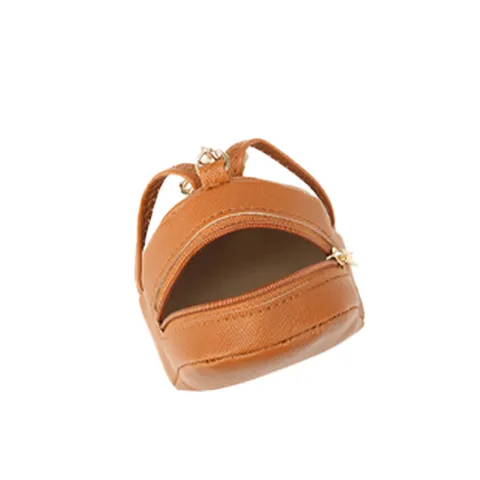 Mini Schelp Münztasje Schattig PU Leer Sleutelhanger Kleine Tas Draagbare Koptelefoon Opbergtas Hanger