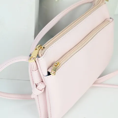 Dames Eenvoudige PU Leren Crossbody Tas Mobiele Telefoontas Mode Veelzijdig Effen Kleur Rits Kleine Messenger Bag Voor Studenten
