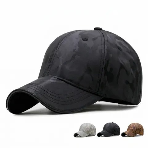 Berretto da Baseball Mimetico Unisex Protezione Solare Traspirante Cappello Camo in Poliestere per Uomo Donna Casual Regolabile