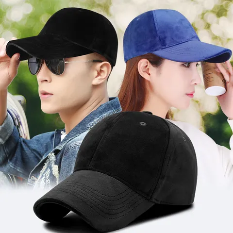 Casquette de Baseball en Velours Unisexe Bonnet d'Hiver Chaud Épaissi Chapeau de Soleil de Sport Réglable Pour Hommes Femmes