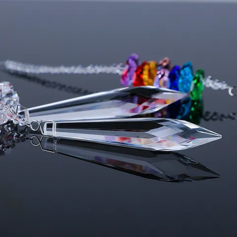 K9 Crystal Meteor Shower Hanging Ornament European Geometric Prism Suncatcher Chandelier Pendant Home Decor Lighting Accessory