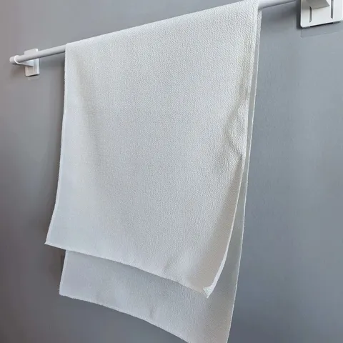 Hitzebeständiges Weißes Polyester Bügeltuch Für Perler Perlen DIY Handwerk Grobe Textur Peeling Badetuch Langlebiges Tuch