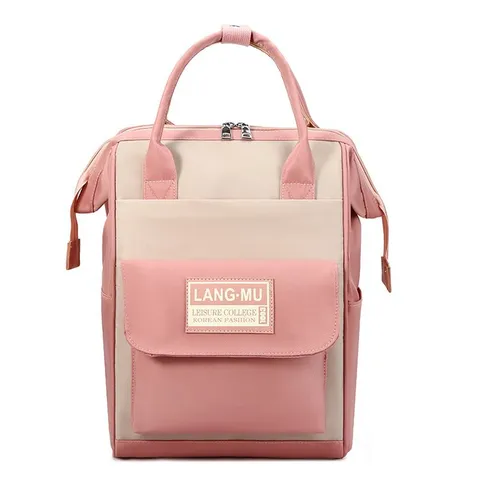Große Kapazität Wickeltasche Rucksack Für Mama Multifunktional Wasserdicht Reise Rucksack Mode Patchwork Umstandstasche Für Outdoor Reisen