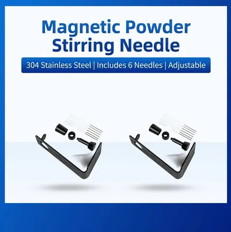 Herramienta WDT de Espresso Magnética de Acero Inoxidable 304 Distribuidor de Café Con Soporte Agitador Aguja Ajustable Barista