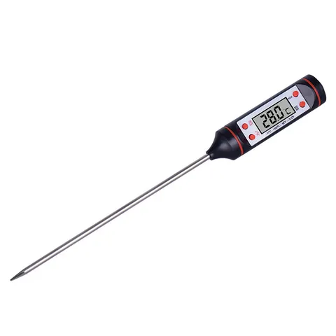 Thermomètre Alimentaire Numérique Sonde Acier Inoxydable Cuisine Cuisson Thermomètre à Viande Pour Cuisson Et Barbecue