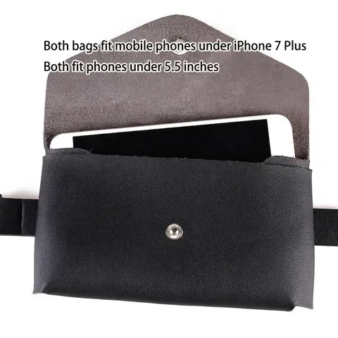 Women's Rhinestone Waist Bag Belt Fashion PU Leather Mini Square Phone Pouch Waist Belt With Tassel Rhinestone Decor